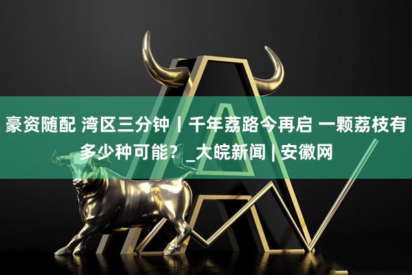 豪资随配 湾区三分钟丨千年荔路今再启 一颗荔枝有多少种可能？_大皖新闻 | 安徽网